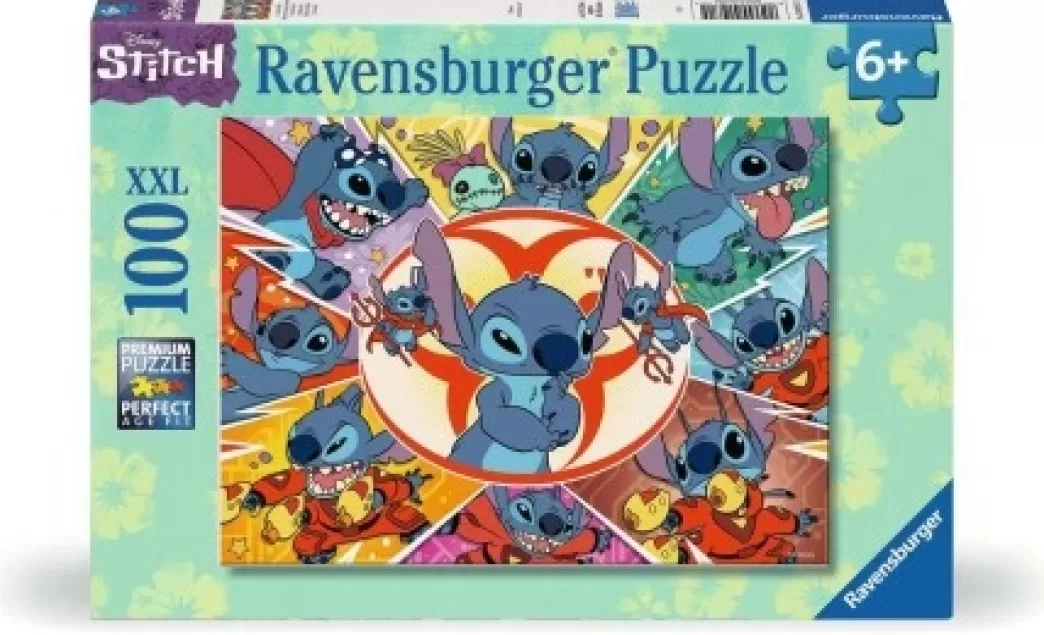 Ravensburger Collage Puzzels>: Stitch In Mijn Wereld (100Xxl) Kinderpuzzel