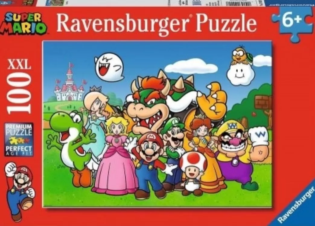 Ravensburger Super Mario Puzzels>: Super Mario (100Xxl) Kinderpuzzel