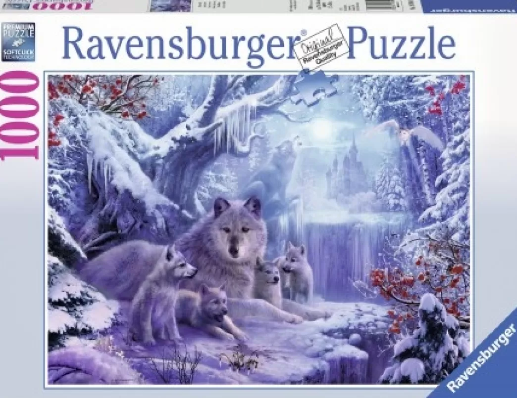 Ravensburger Wolvenpuzzels>: Wolven In De Winter (1000) Wolvenpuzzel