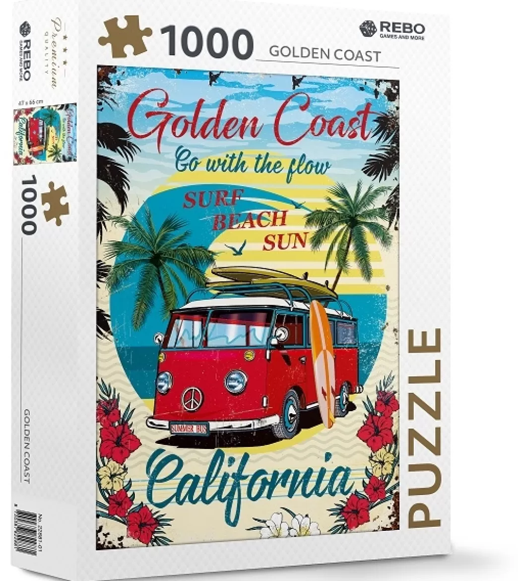 Rebo Games and More Volkswagen Puzzels>Rebo: Golden Coast (1000) Verticale Puzzel