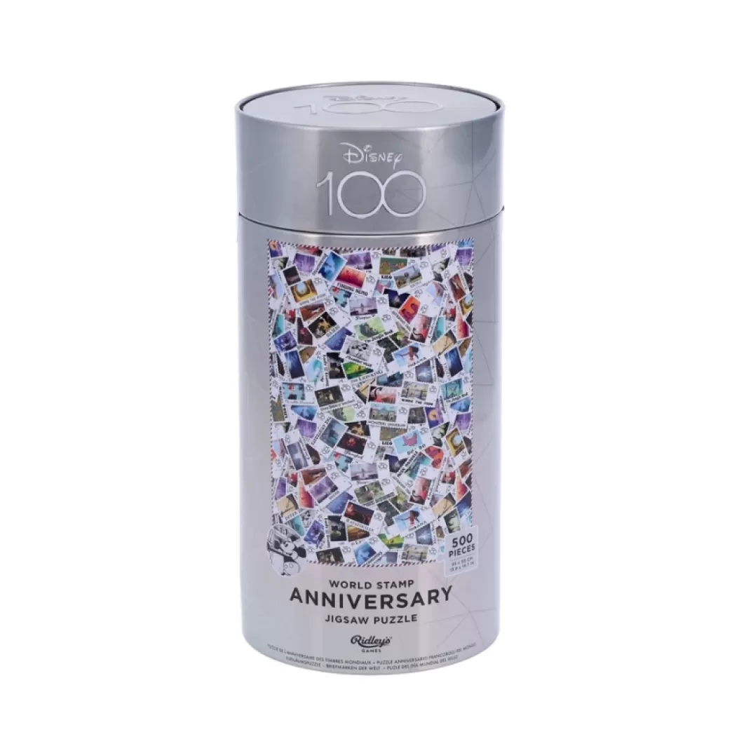 Ridley's Collage Puzzels>: Disney 100 World Stamp Anniversary (500) Legpuzzel