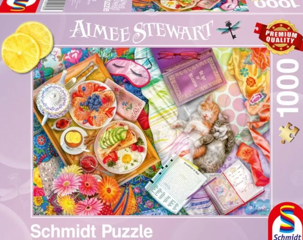 Schmidt Kattenpuzzels>: Aimee Stewart - Sunday Breakfast (1000) Legpuzzel