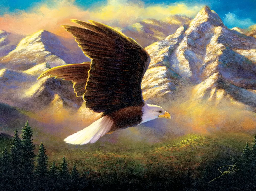 SunsOut Vogelpuzzels>: Flying High (1000) Vogelpuzzel