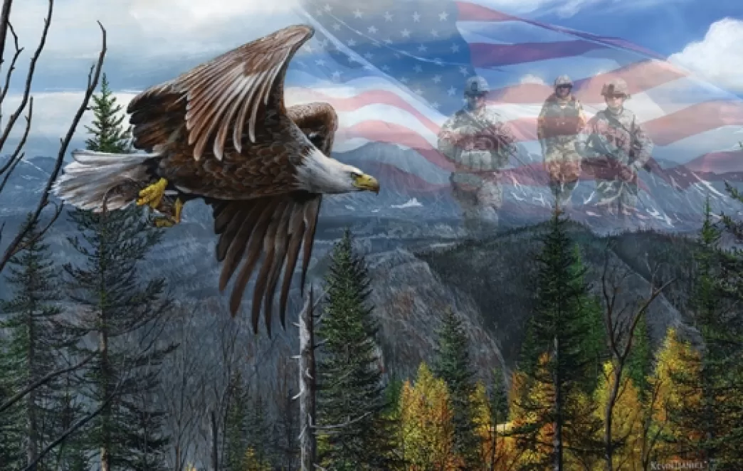 SunsOut Vogelpuzzels>: May Freedom Fly Forever (550) Vogelpuzzel