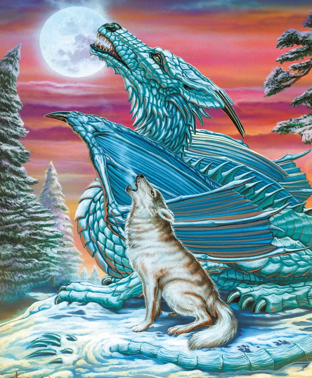 SunsOut Wolvenpuzzels>: Moon Song (1000) Verticale Puzzel