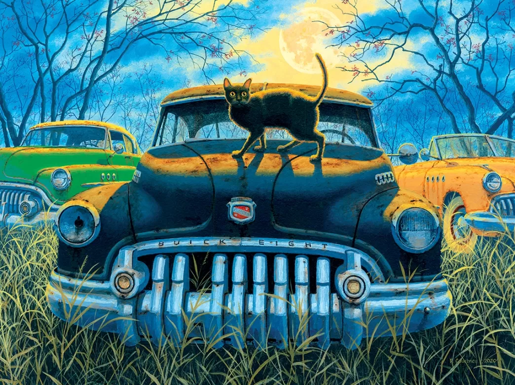 SunsOut Autopuzzels>: Spooky Tooth (1000) Halloweenpuzzel