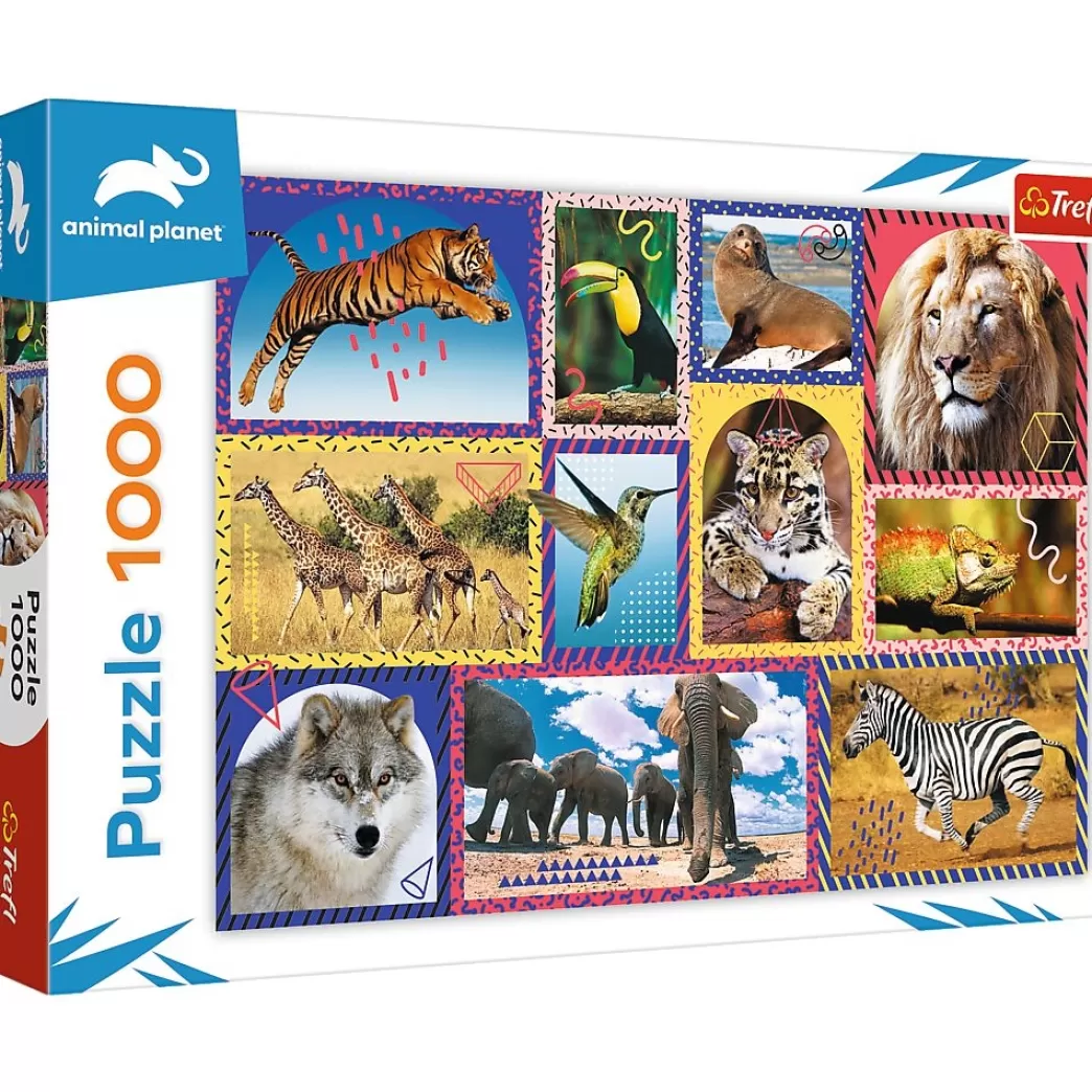 Trefl Collage Puzzels>: Animal Planet - Wild Nature (1000) Legpuzzel
