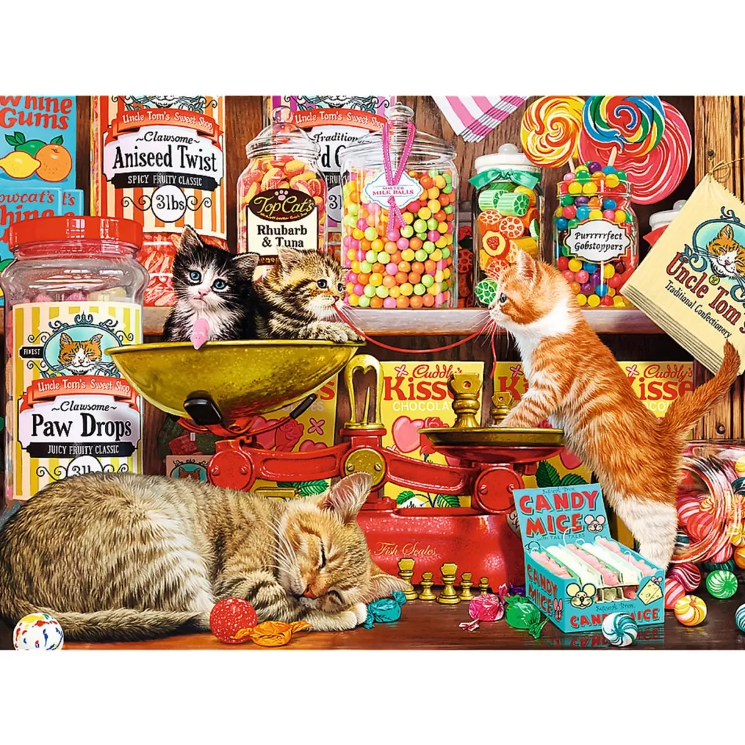 Trefl Kattenpuzzels>: Cat's Sweets (1000) Kattenpuzzel