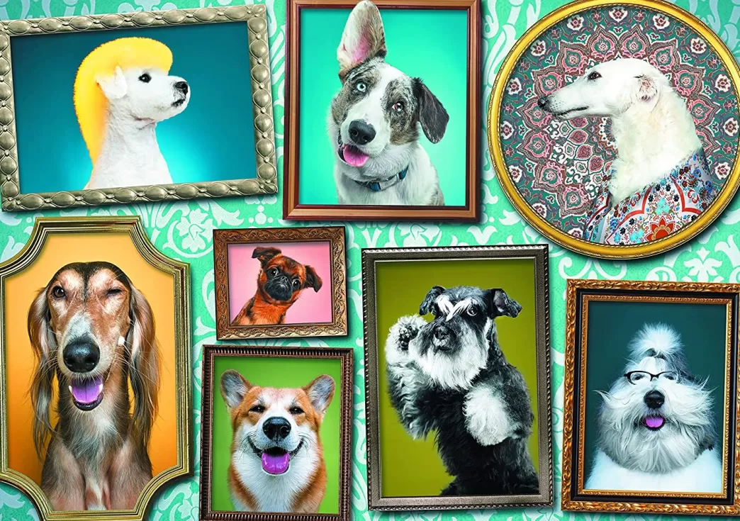Trefl Hondenpuzzels>: Doggies Gallery (1000) Hondenpuzzel