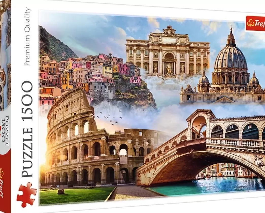 Trefl Collage Puzzels>: Favorite Places - Italy (1500) Legpuzzel
