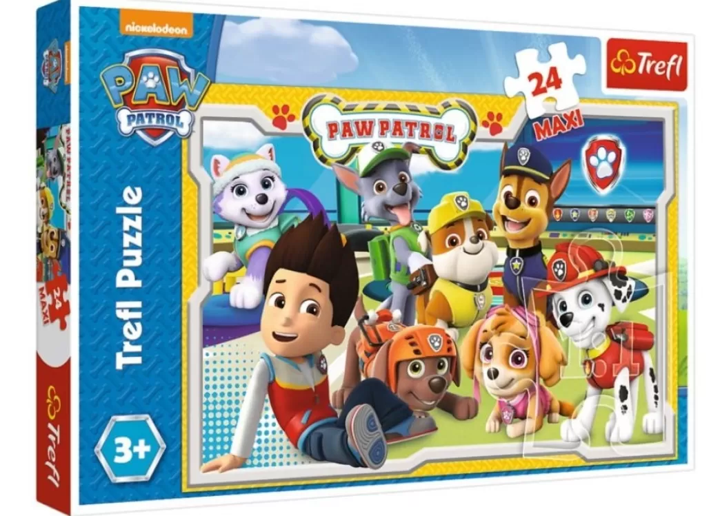 Trefl Hondenpuzzels>: Paw Patrol Maxi (24) Kinderpuzzel