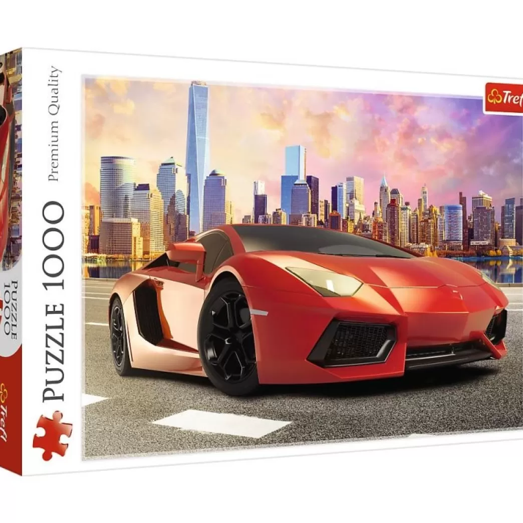 Trefl Autopuzzels>: Sunset Ride (1000) Autopuzzel
