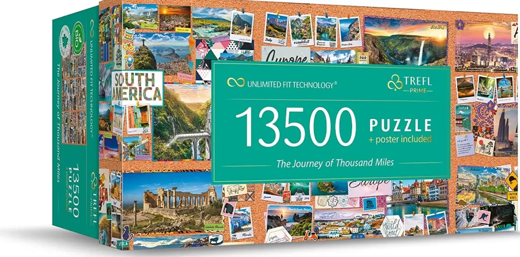 Trefl Collage Puzzels>: The Journey Of Thousand Miles (13500) Grote Legpuzzel
