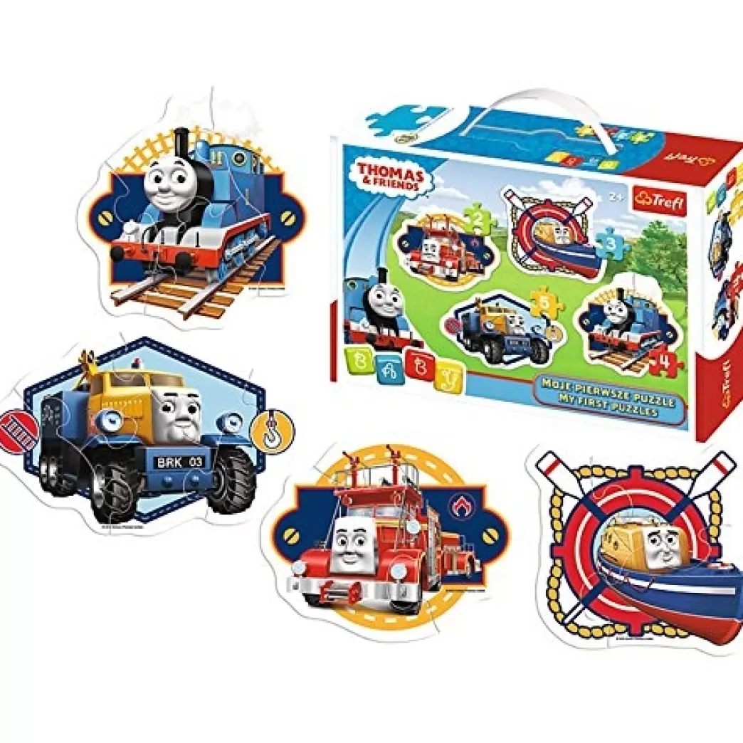 Trefl Treinpuzzels>: Thomas And Friends 4In1 (2/3/4/5) Kinderpuzzels
